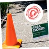 VILLFUL Plastic Barrier Chain 5m Caution Security for Crowd Control