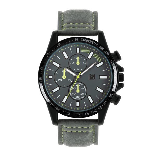 Spirit Men's Analog Quartz Watch with Polyurethane Strap ASPG44