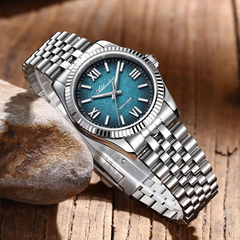 ADDIESDIVE 36 MM Mens Blue Watch Gradient Dial VH Quartz