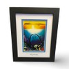 By Wyland paradise found Kissing Dolphins custom frame double matted