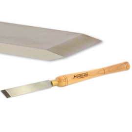 Hurricane Turning Tools, HTT-114, High Speed Steel, 1" Skew Chisel for Woodturning