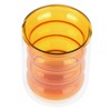 200ml DoubleLayer Glass Mug HeatResistant 3 Dimensional Spiral Cup for