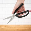 PETA Easi-Grip Spring Loaded Kitchen Scissors - Stainless Steel Self