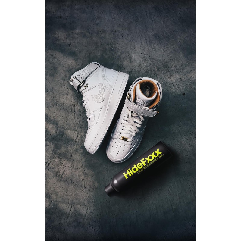 HideFxxx Shoe Cleaner Spray, Sneaker Cleaner for White Shoe, Leather,