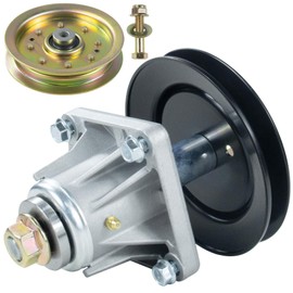 GUSUHAWK 918-0660 Spindle Assembly with 756-04129 Idler Pulley Replaces 618-0660, 918-0625B, 618-0625, 918-04137A for Cub Cadet LT1045 LT1046 13AQ611H705 13AP605H755 Lawn Tractors