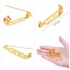 TRIXES 100PC Brooch Pins – Safety Clasp with Back Bar