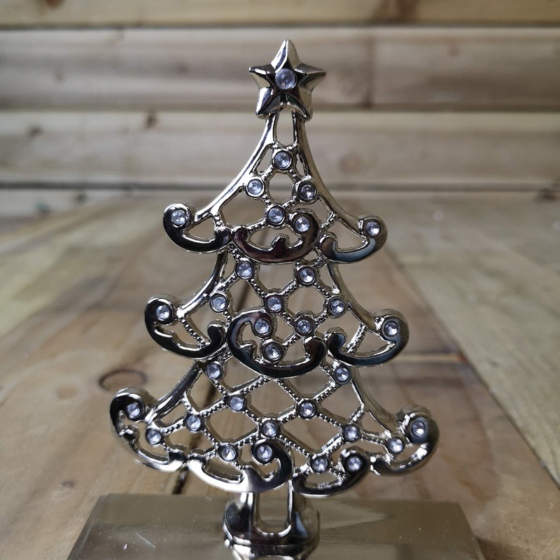 Christmas Tree With Crystals Christmas Stocking Hanger
