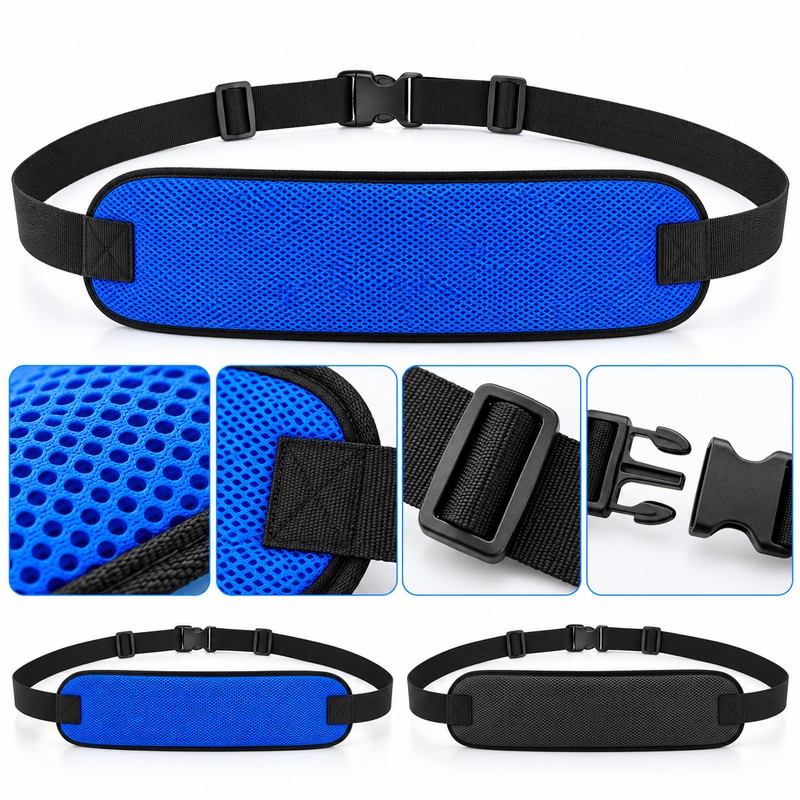 Adjustable Wheelchair Seat Belt for Secure Seating – Quick-Release Lap