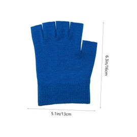 FRCOLOR 2pairs Moisturizing Gel Gloves for Hand Care Sleep Daily Use Locks Hydration Green Blue for Dry Skin