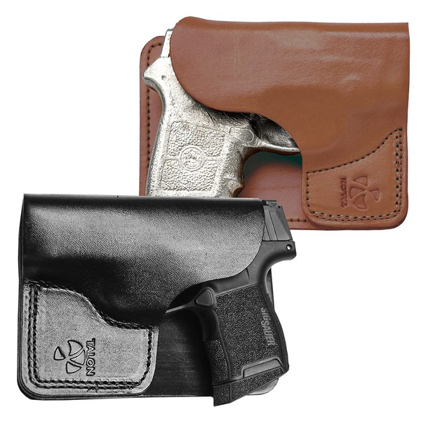 Talon Holster Compatible with Sig Sauer P-238 Concealed Carry Wallet (Black, Right Hand)