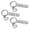 Thank You Gift Appreciation Keychain You Make A Difference Keychain
