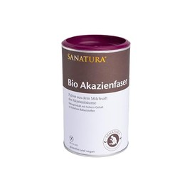 Sanatura Organic Acacia Fibre Powder - 180 g - Valuable Fibre Supplier Made of Acacia Fibres - Soluble Fibre - Vegan, Gluten Free and Fructose Free - Well Tolerated