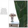 DDCBNS Abstract Green Leaf Curtains for Bedroom,Modern Luxury Deep Green