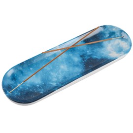 CEREMONY Incense Stand, Horizontal Mount, Safe, Stylish, Pottery, Portable, Incense Burner, Study Stand, Meditation, For Sleeping, Buddhist Altar, Tea Ceremony, Interior (Incense Not Included)