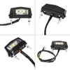 Universal Motorcycle Number Plate Light 12V Waterproof LED Motorbike License