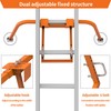 Ladder Stabilizer for Roof Gutter,Heavy Duty Steel Ladder Roof Hook