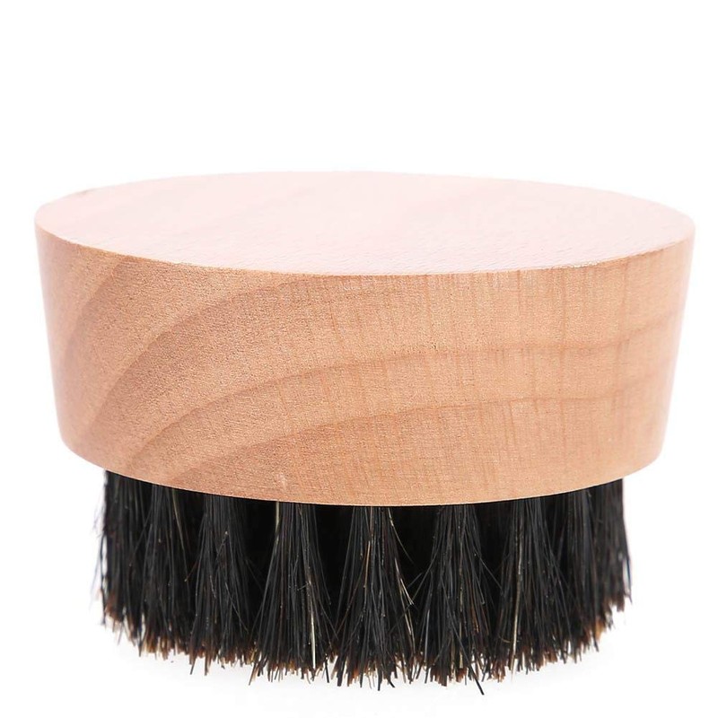 Cepillo para barba, cerdas de jabalí Cepillo para barba de