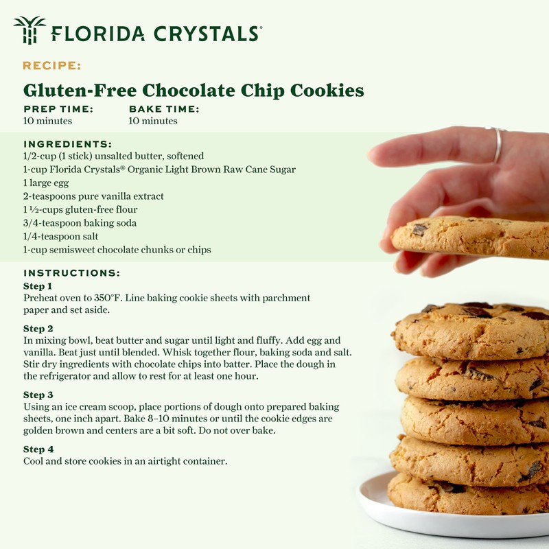 Florida Crystals Regenerative Organic Light Brown Sugar, 24 oz (1.5