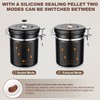 ShanSon Coffee Canister Airtight Coffee Container Stainless Steel Coffee Bean