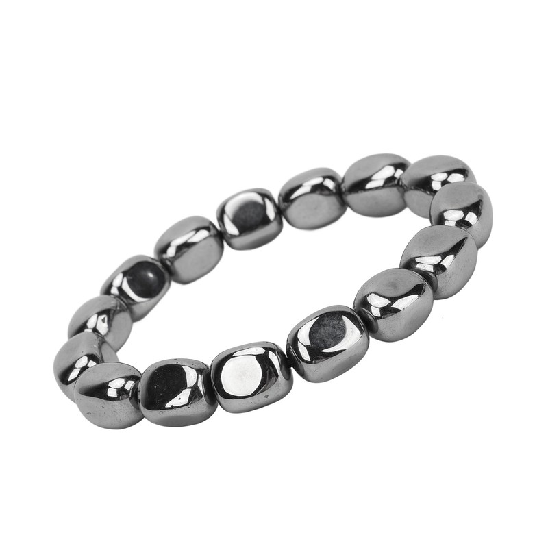 Terahertz Bracelet Adjustable Versatile Stylish Energy Stone Bracelet for Men