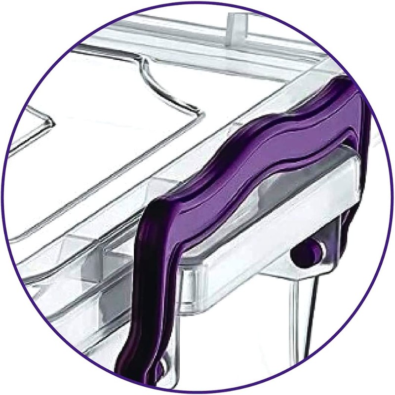 Best House 2 PCS Clear Plastic Storage Box with Lids