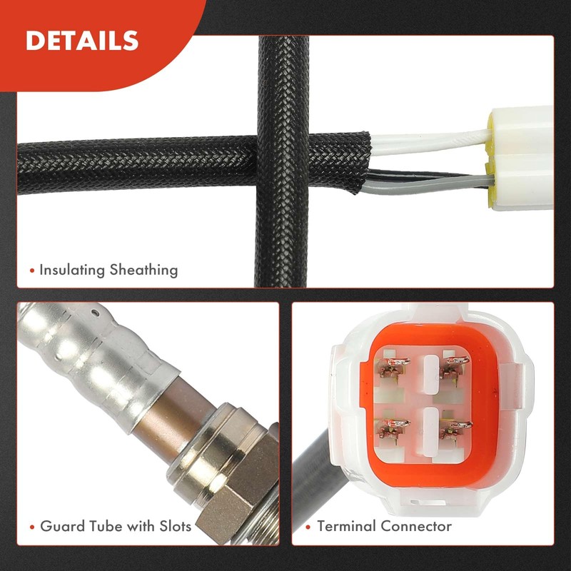 A-Premium Sensor de oxígeno O2 compatible con Suzuki Grand Vitara