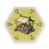 Tabletop Monthly Merchant Market Replacement Hex Piece Compatible with Catan's