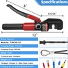 Toscoco Upgraded Hydraulic Crimping Tool and Cable Cutter, Hydraulic Cable