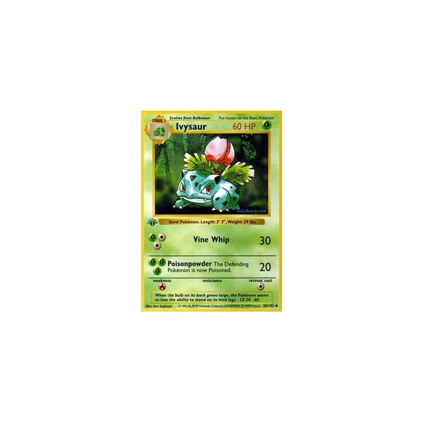 Pokemon - Ivysaur (30/102) - Base Set