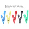 U16 2mm Tail Jack Alligator Clip Electrical Test Clamps for
