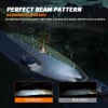 AUIMSOCO 9006 LED Lamps Combo Bulbs 6500K High Low Beam