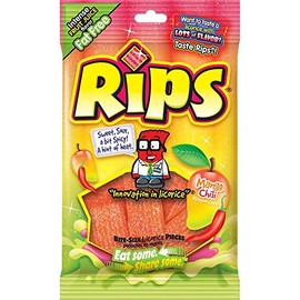 Rips Mango Chili Candy, 4 Ounce -- 12 per case.