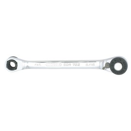 KS Tools 503.4678 GEARplus mini reversible ratcheting spanner, 1/4"x10mm