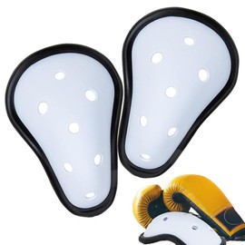 2pcs Boxing Crotch Protector Kids Baseballs Boys Sports Cup Kids Athletic Cup Mens Athletic Cup Breathable Soccer Cup Cricket Abdominal Guard Sports Supply Groin Protector Cup Man (Boys)