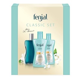 Fenjal Classic Gift Set Cream Shower Oil Bath and Body Lotion 525 ml