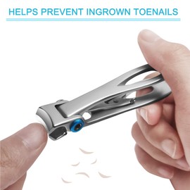 Werlla Werlla Toenail Clippers for Thick Toenails, Extra Large Long Handle Toenail Clippers for Fingernail & Toenail, 17mm Wide Jaw Opening Heavy Duty Thick Toenail Clippers for Seniors, Men, Adult