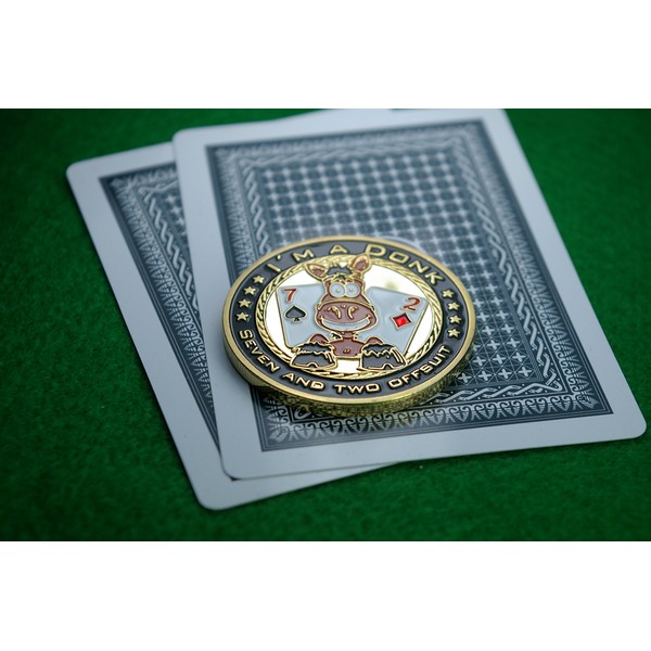 Pokerguard Poker Card Guard, accessori da poker (I'm a Donk)