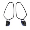 Side Rearview Mirrors, Universal Aluminum Alloy Motorcycle Rear view Mirrors,