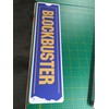 Sign Blockbuster Aluminum Display 6" x 24"