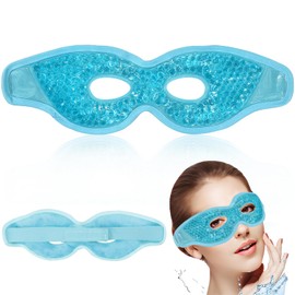 Cooling Gel Eye Mask, Hot and Cold Eye Mask, Cold Eye Mask, Gel Mask, For Both Hot and Cold Use, Eye Fatigue, Cool Eye Mask, Chills in the Refrigerator, Relax Your Eyes, Reusable