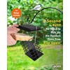 iBorn Suet Feeder Suet Bird Feeders [Double Capacity] for Outside