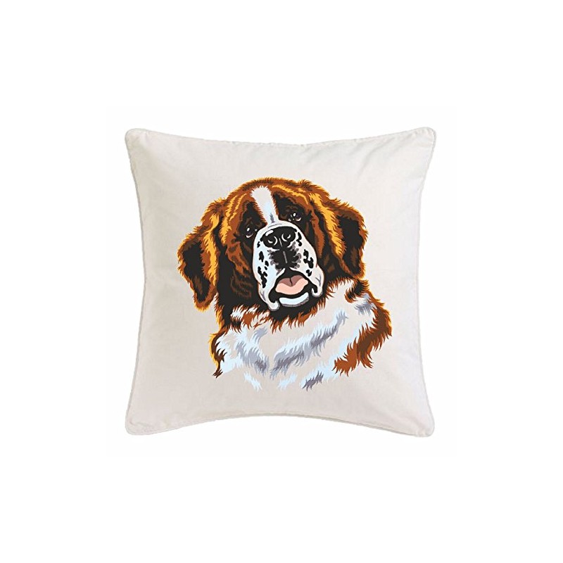 cushion cover pillowcase pillowslip 40x40cm "BERNARD DOGS BREEDING HOUSE DOGS