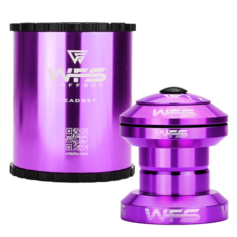 WFS NV.28 1 Inch CNC Alloy Threadless Headset with Top