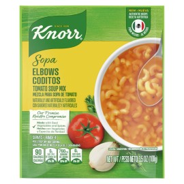 Knorr Sopa/Pasta Soup Mix Tomato  Based With Elbow Pasta  3.5 oz