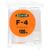 Uni-Pack (Polybags with Zipper) (100 Pieces), transparent