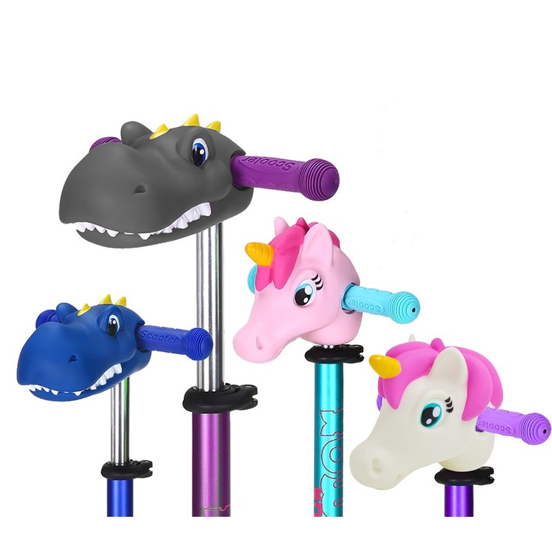 Scoot Scooter Pogo Sticks Bike and Bicycle Head Schlepplift Kick