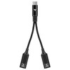 VIVOSUN USB-C Splitter with 1 Male to 2 Female, 2-in-1