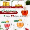 18 Pcs Fillable Ball Ornaments,Round,50 Ml,100 ml