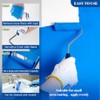 40 Pack 4 Inch Microfiber Paint Roller, Small Paint Roller