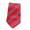 Mens Tie Classic Striped Polyester Yarn Easy Match Guarantees Durability
